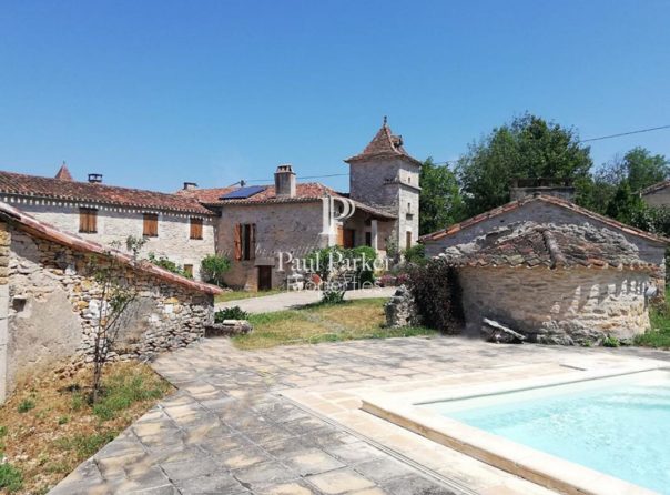 Authentique maison en pierre avec pigeonnier, dépendance et piscine - 3569973PEMM