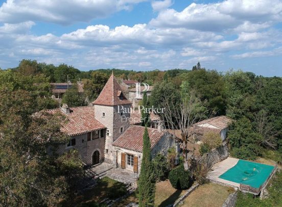 Maison de caractère du XVIIème avec gite et piscine à Lalbenque - 3803913PEMM