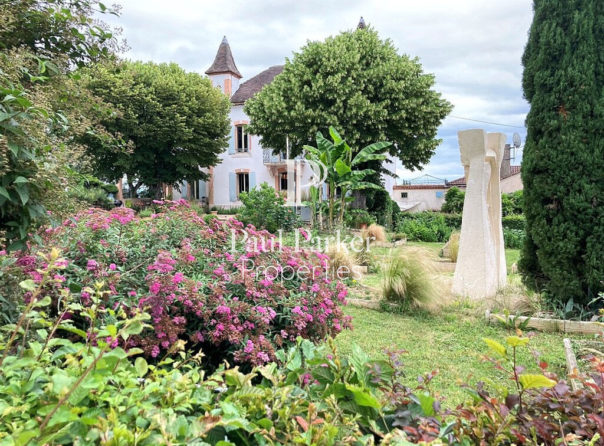 Maison bourgeoise avec gîte et grange, accès à la rivière Lot - 3780223PEMM