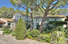 Mas Villégiature Aix-En-Provence 12 pièce(s) 460 m2 / 9 chambres/ 2 hectares / piscine / tennis / vignes / pool house - 3807983PCML