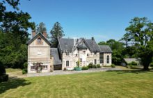 Manoir  de 1850, maison de gardien et tennis sur un parc de 5 ha - 377505-3PADR